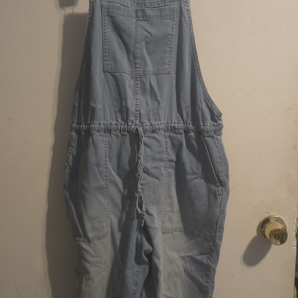 Jordache Light Blue Denim Overalls - Picture 4 of 16